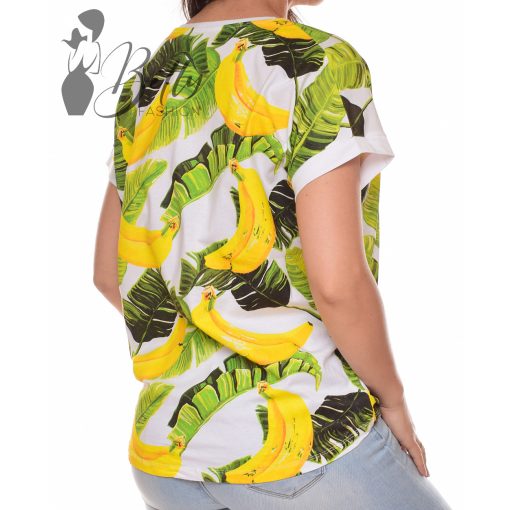 White Top with Jewelry Embellishment S/M