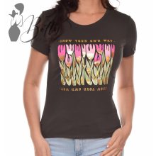 Virágmintás és feliratos felső S, M, L, XL