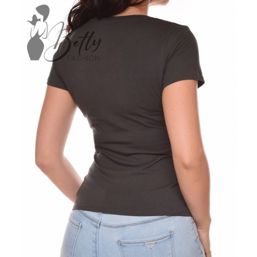 White Top with Jewelry Embellishment S/M