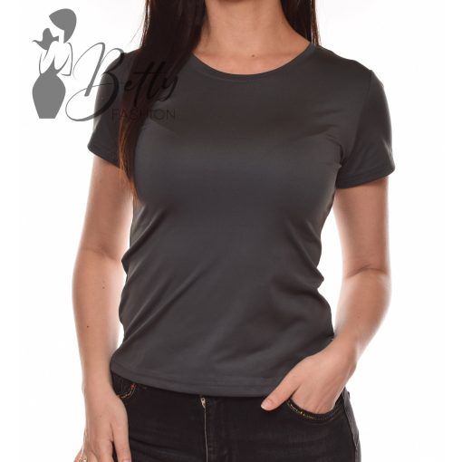 Szürke színű, selymes anyagú felső S, M, L, XL 