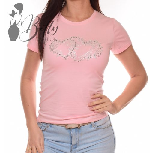 White Top with Jewelry Embellishment S/M