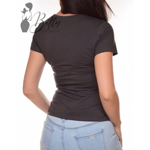 Virágmintás, rövid ujjú pamut felső S, M, L, XL