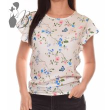 White Top with Jewelry Embellishment S/M