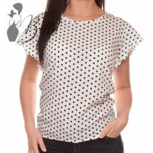 White Top with Jewelry Embellishment S/M