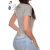 White Top with Jewelry Embellishment S/M