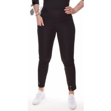 Fekete színű, szára végén fémdíszes nadrág S/M, L/XL