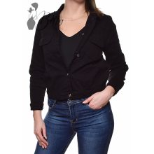 Fekete színű farmerkabát XS, S, M, L, XL 