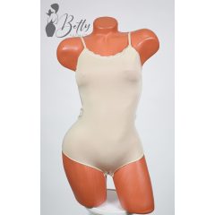 Mellnél csipkeszegélyes body S/M, L/XL