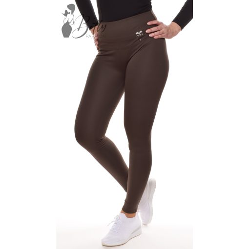 Selymes tapintású, gumis derekú legging M/L, XL/2XL