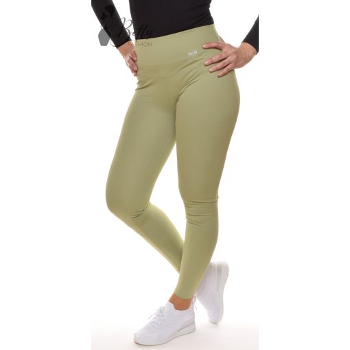 Selymes tapintású, gumis derekú legging M/L, XL/2XL