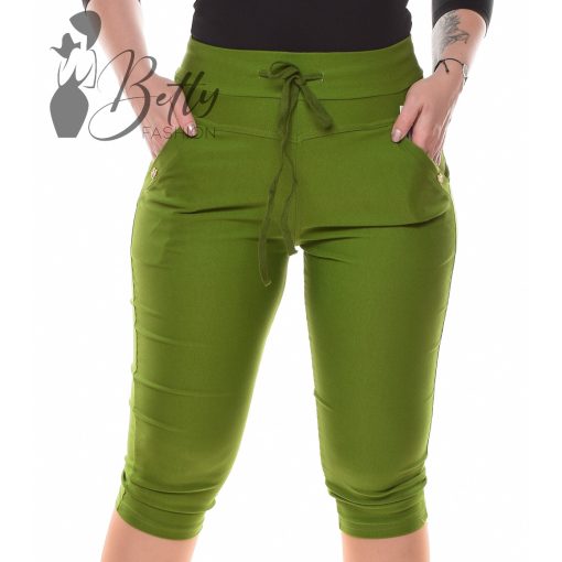 Élénk zöld színű térdnadrág XL/XXL