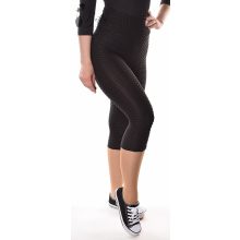 Popsi kiemelős, anyagában mintás térdleggings S/M 