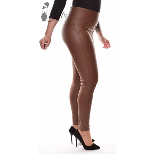 Magas derekú, műbőr leggings S/M, L/XL, XL/2XL