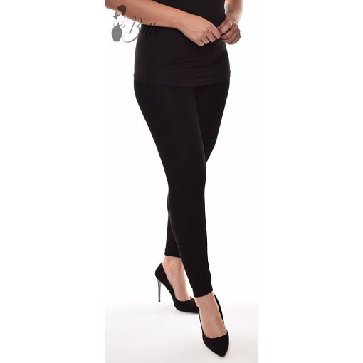 Egyszínű, gumis derekú leggings S/M 