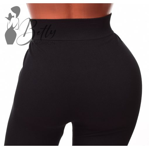 Egyszínű, gumis derekú leggings S/M 