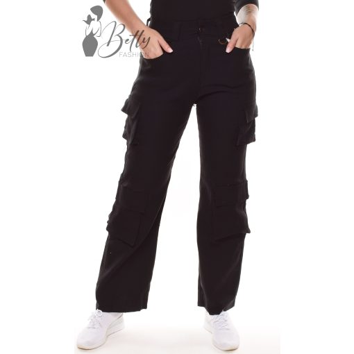 Oldal zsebes, bő szárú nadrág S/M, L/XL