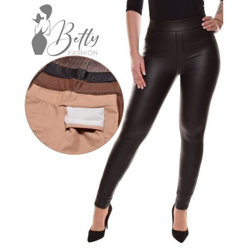 Polárbélelt, műbőr nadrág S/M, L/XL, XL/2XL