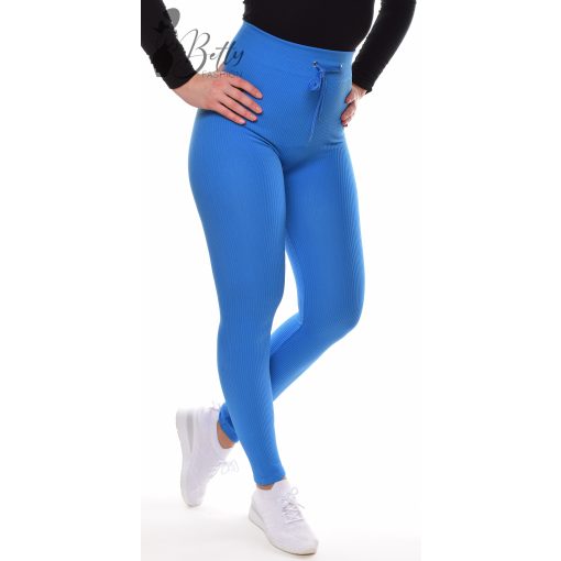 Bordázott anyagú, extra sztreccses legging S-M-L