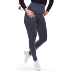 Bordázott anyagú, extra sztreccses legging S-M-L