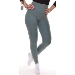   Popsi kiemelős, anyagában mintás, extra sztreccses legging M/L, L/XL