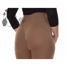 Popsi kiemelős, bordázott anyagú legging S/M, L/XL