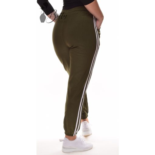 Oldalt dupla csíkos melegítő nadrág M-3XL