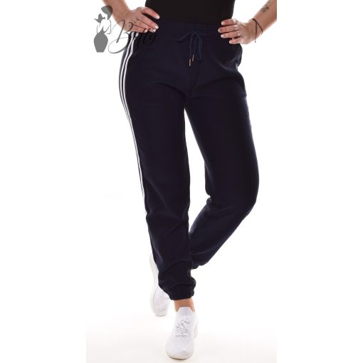 Oldalt dupla csíkos melegítő nadrág M-3XL