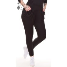 Egyszínű, gumis derekú, zsebes nadrág S/M, L/XL