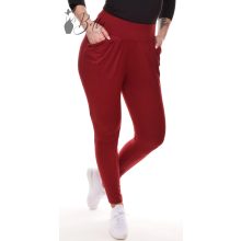 Egyszínű, gumis derekú, zsebes nadrág S/M, L/XL