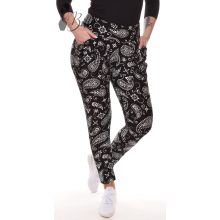 Virág mintás, zsebes nadrág S/M, L/XL