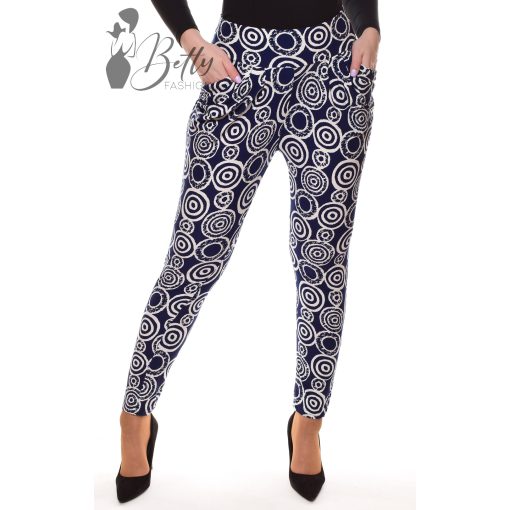 Kör mintás, zsebes nadrág S/M, L/XL