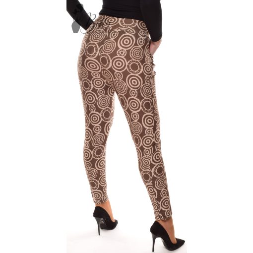 Kör mintás, zsebes nadrág S/M, L/XL