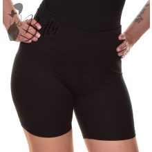Gumis derekú, egyszínű rövidnadrág S/M, L/XL