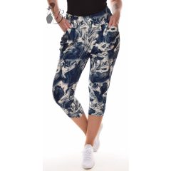 Márvány mintás, zsebes térdnadrág S/M, L/XL
