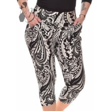 Mintás, derékban rakott térdnadrág S/M, L/XL
