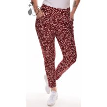 Apró levél mintás, zsebes nadrág S/M, L/XL