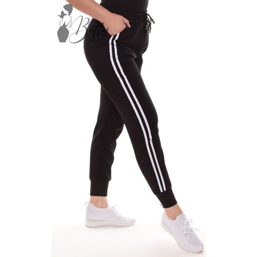 Oldalt dupla csíkos melegítő nadrág M-4XL