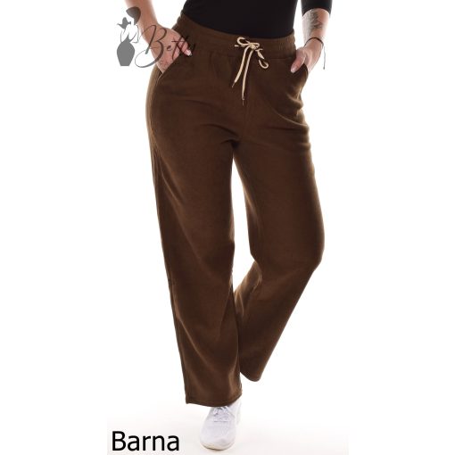 Bő szárú, kordbársony nadrág M/L, XL/XXL