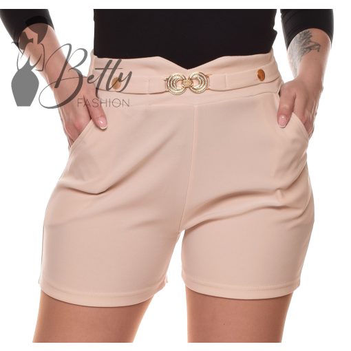 Egyszínű, övdíszes rövidnadrág S/M, L/XL