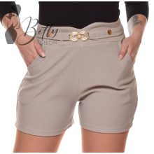 Egyszínű, övdíszes rövidnadrág S/M, L/XL