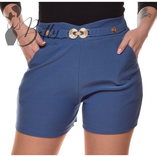 Egyszínű, övdíszes rövidnadrág S/M, L/XL