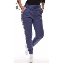 Oldalt csíkos, polárbélelt melegítő nadrág M/L, XL/XXL