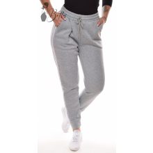 Oldalt csíkos, polárbélelt melegítő nadrág M/L, XL/XXL