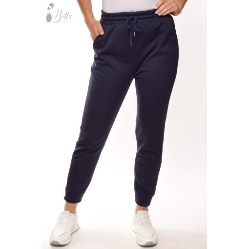 Egyszínű, polárbélelt melegítő nadrág S/M, L/XL