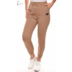 Egyszínű, polárbélelt melegítő nadrág S/M, L/XL