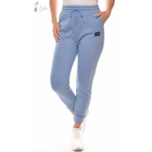 Egyszínű, polárbélelt melegítő nadrág S/M, L/XL