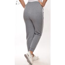Oldalt dupla csíkos, polárbélelt melegítő nadrág S/M, L/XL