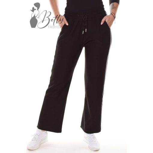 Oldalt csíkos, egyenes szárú melegítő nadrág M-3XL