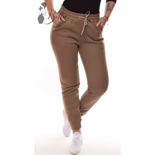 Puha anyagú, bélelt melegítő nadrág M-4XL