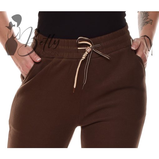 Puha anyagú, bélelt melegítő nadrág M-4XL